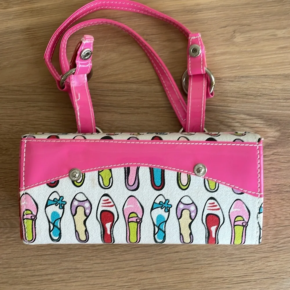 FUN & FABULOUS JEWELRY BOX TRAVEL CARRYING CASE PURSE SHAPED ORGANIZER Pink